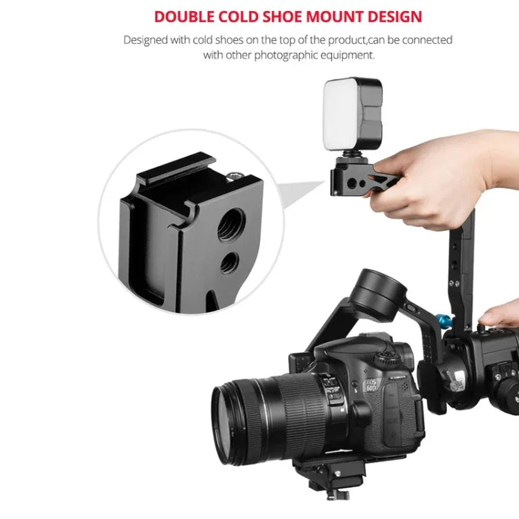 YELANGU A69 提把手持穩定器延伸支架，適用於DJI Ronin SC，A69適用於DJI Ronin SC