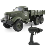 JJR/C Q60 Transporter-1 全身1:16迷你2.4GHz遙控6輪履帶越野軍用卡車玩具，Q60