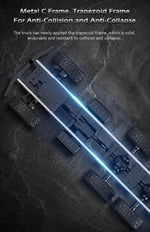 JJR/C Q60 Transporter-1 全身1:16迷你2.4GHz遙控6輪履帶越野軍用卡車玩具，Q60