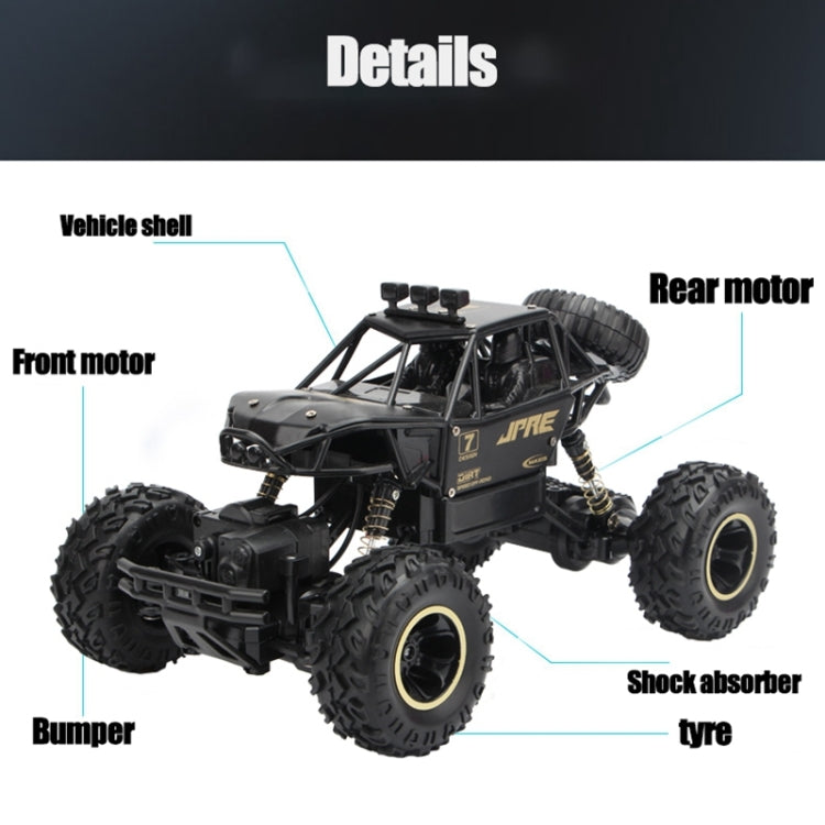 2.4GHz 4WD 雙馬達越野攀爬車遙控車，型號：6026，6026（黑色），6026（金色），6026（銀色）