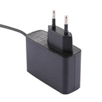 適用於 Nintendo Switch NS 遊戲主機牆壁適配器充電器，DC 5V，線長：1.5m，歐規插頭（黑色），適用 Switch NS 歐規插頭