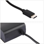 適用於 Nintendo Switch NS 遊戲主機牆壁適配器充電器，DC 5V，線長：1.5m，歐規插頭（黑色），適用 Switch NS 歐規插頭