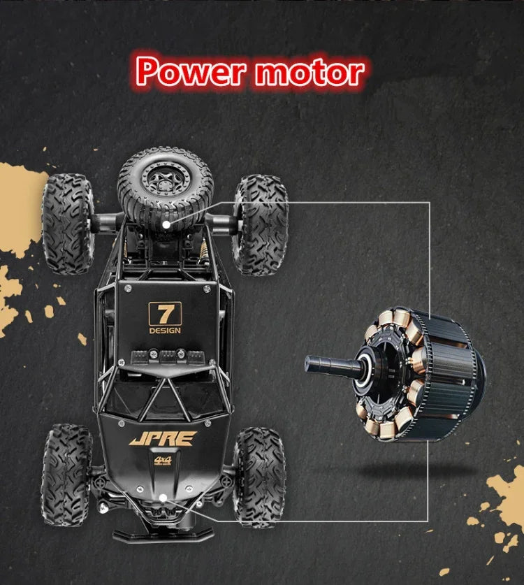 HD6241 1:16 攀山四輪兒童遙控越野車玩具