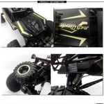HD609 1:8 Oversized Alloy Climbing Car Off-road Remote Control Vehicle Toy