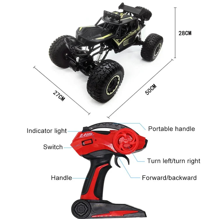 1:8 合金遙控攀爬車越野車玩具