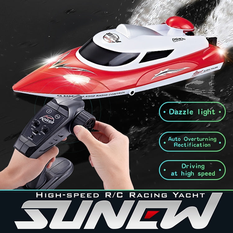 HongXunJie HJ806 2.4Ghz 水冷高速賽艇遙控船，帶遙控器，自動翻轉功能，控制距離 200 米