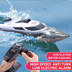 HongXunJie HJ806 2.4Ghz 水冷高速賽艇遙控船，帶遙控器，自動翻轉功能，控制距離 200 米