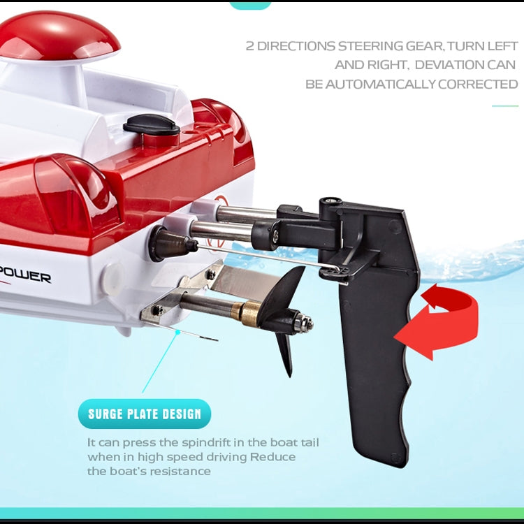 HongXunJie HJ806 2.4Ghz 水冷高速賽艇遙控船，帶遙控器，自動翻轉功能，控制距離 200 米