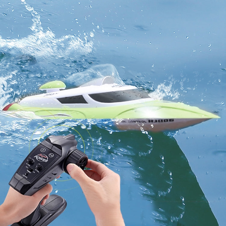 HongXunJie HJ806 2.4Ghz 水冷高速賽艇遙控船，帶遙控器，自動翻轉功能，控制距離 200 米
