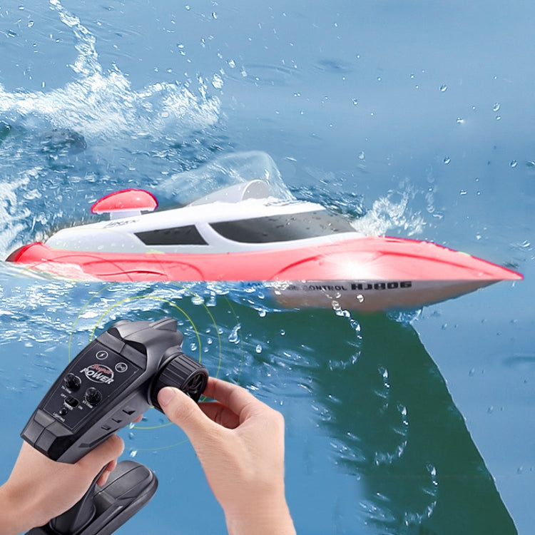 HongXunJie HJ806 2.4Ghz 水冷高速賽艇遙控船，帶遙控器，自動翻轉功能，控制距離 200 米