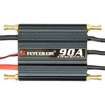 Flycolor Flymoster系列90A 2-6S防水電子調速器，適用RC船，90A 2-6S