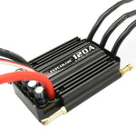 Flycolor Flymoster系列 120A 2-6S 防水電子調速器，適用於遙控船，120A 2-6S