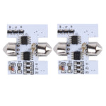 2 PCS Colorful 31MM Bicuspid Remote Control Car Dome Lamp LED Reading Light with 6 LED Lights, 31MM  6 LED Lights