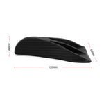 7 PCS Universal Car Eagle Claw Style Shark Fin Diffuser Vortex Generator Roof Spoiler, Carbon Fiber
