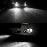 2 件裝 9005 DC9-16V / 3.5W / 6000K / 320LM 汽車霧燈 12LEDs SMD-ZH3030 燈，帶恆流，9005