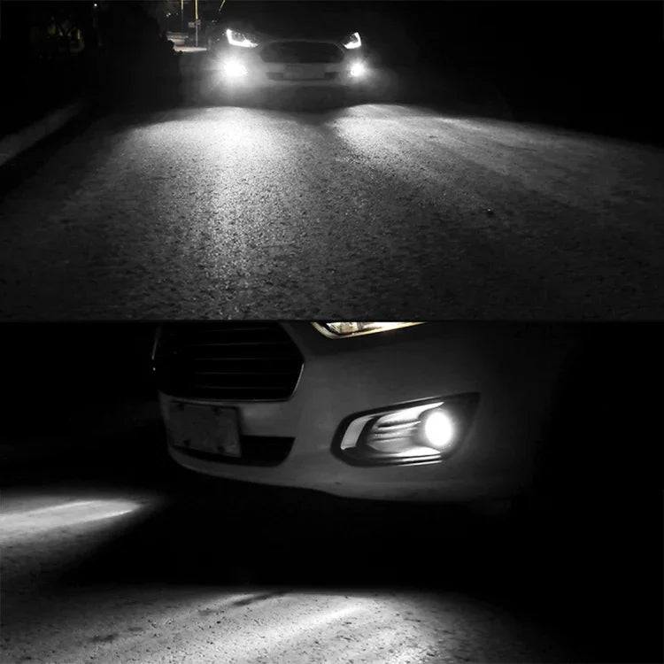 2 件裝 9005 DC9-16V / 3.5W / 6000K / 320LM 汽車霧燈 12LEDs SMD-ZH3030 燈，帶恆流，9005