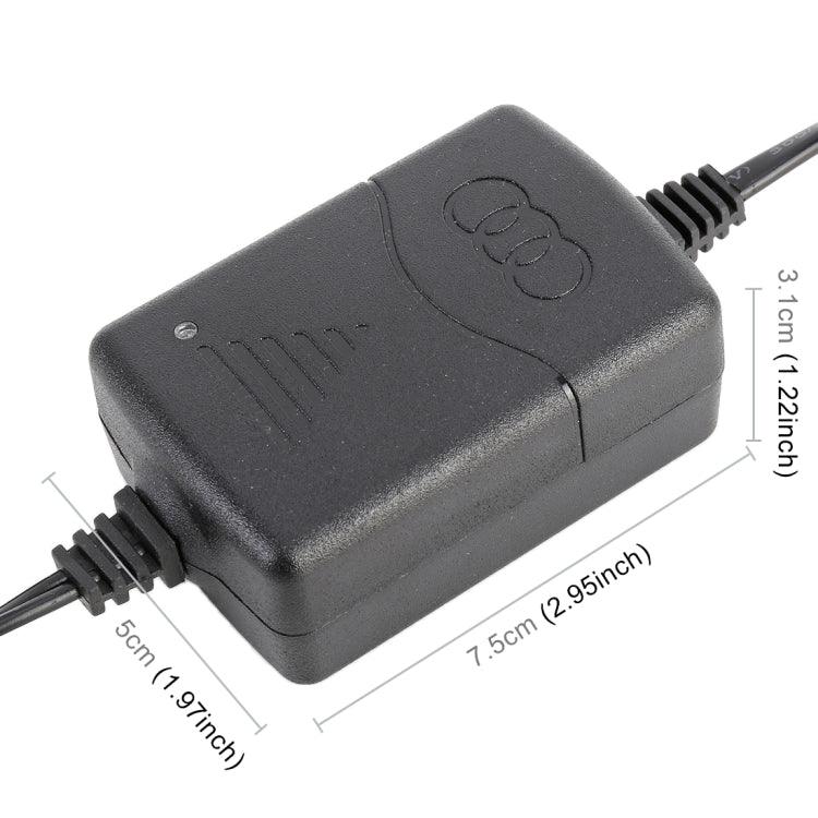 摩托車 12V 智能自動電池智慧電源充電器美規插頭，美規插頭