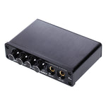 A933迷你卡拉OK機系統聲音混音放大器，適用於PC/電視/手機，支持RCA輸入/雙通道麥克風輸入，A933