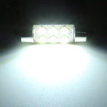 2 PCS 31mm DC12V / 1.5W / 6000K / 110LM 4LEDs SMD-3030 Car Reading Lamp Dome Light, with Decoder, 31mm