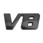 V8 Connect Shape Car Metal Body Decorative Sticker, Size : S, V8 Connect Shape, Size : S (Black), V8 Connect Shape, Size : S (Silver)