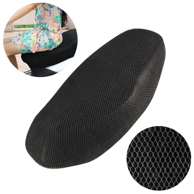 Motorcycle Breathable Sunscreen Double Layer 3D Honeycomb Small Hole Polyester Cushion Mesh, Size: XXXXL, Length: 103cm; Width: 63cm, Size: XXXXL