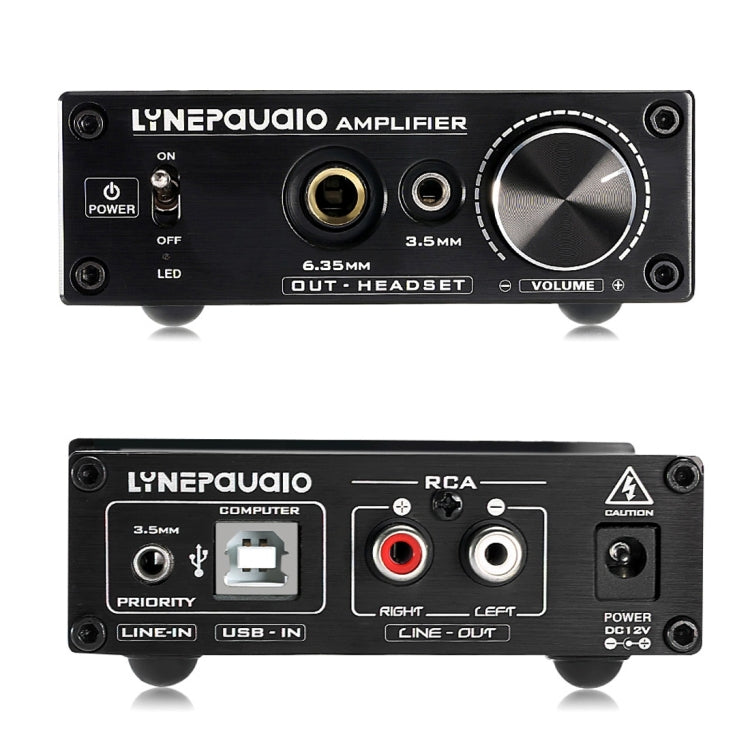 LINEPAUDIO A962 HiFi 6J9 真空管功率耳機放大器 USB ASIO 音效卡，A962