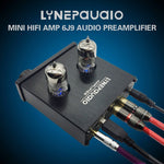 LINEPAUDIO A962 HiFi 6J9 真空管功率耳機放大器 USB ASIO 音效卡，A962