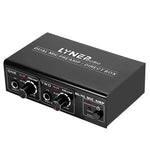 LINEPAUDIO A961 雙通道麥克風放大器 電吉他 電貝斯放大器，A961