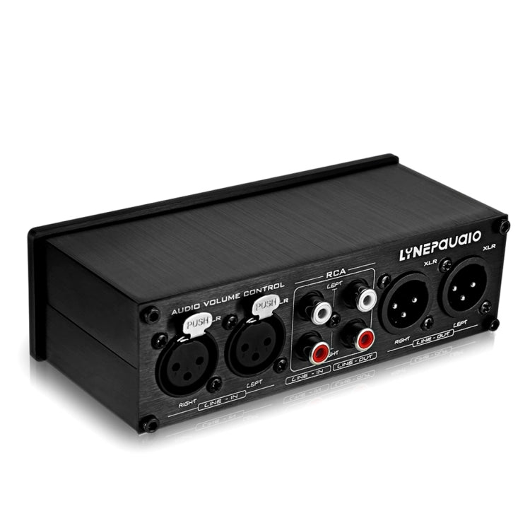 LINEPAUDIO A967 全平衡被動前置放大器 主動式揚聲器雙聲道音量控制器，A967