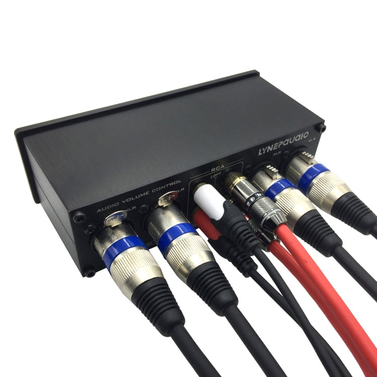 LINEPAUDIO A967 全平衡被動前置放大器 主動式揚聲器雙聲道音量控制器，A967