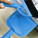 Mini Desktop Car Keyboard Sweep Cleaning Brush Small Broom Dustpan Set, 1  Set (Green), 1  Set (Blue), 1  Set (Magenta)