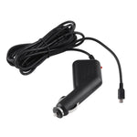 通用迷你USB充電器適配器，適用於車載DVR攝像頭GPS導航，輸入10V - 48V，輸出5V 1.5A，線長：3.5米，迷你USB線長：3.5米
