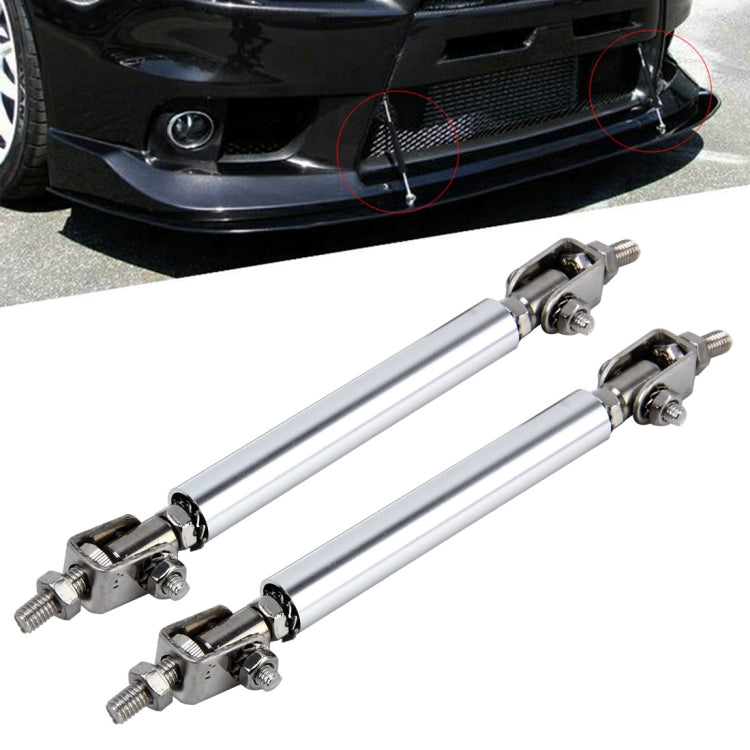 2 PCS Car Modification Large Surrounded By The Rod Telescopic Lever Front and Rear Bars Fixed Front Lip Back Shovel Adjustable Small Rod, Length: 7.5cm, Length: 7.5cm