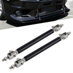 2 PCS Car Modification Large Surrounded By The Rod Telescopic Lever Front and Rear Bars Fixed Front Lip Back Shovel Adjustable Small Rod, Length: 10cm, Length: 10cm
