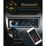 SWM-530 12V 通用車用雙USB充電器 收音機接收器 MP3播放器，支持FM和藍牙，帶遙控器，SWM-530