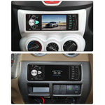 SWM-4022D 高清4.1英寸 12V 通用車用收音機接收器 MP5播放器，支持FM、藍牙和TF卡，帶遙控器，SWM-4022D