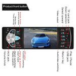 SWM-4022D 高清4.1英寸 12V 通用車用收音機接收器 MP5播放器，支持FM、藍牙和TF卡，帶遙控器，SWM-4022D