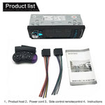 SWM-4022D 高清4.1英寸 12V 通用車用收音機接收器 MP5播放器，支持FM、藍牙和TF卡，帶遙控器，SWM-4022D