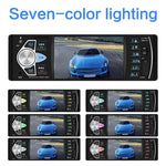 SWM-4022D 高清4.1英寸 12V 通用車用收音機接收器 MP5播放器，支持FM、藍牙和TF卡，帶遙控器，SWM-4022D
