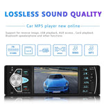 SWM-4022D 高清4.1英寸 12V 通用車用收音機接收器 MP5播放器，支持FM、藍牙和TF卡，帶遙控器，SWM-4022D