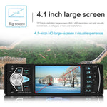 SWM-4022D 高清4.1英寸 12V 通用車用收音機接收器 MP5播放器，支持FM、藍牙和TF卡，帶遙控器，SWM-4022D