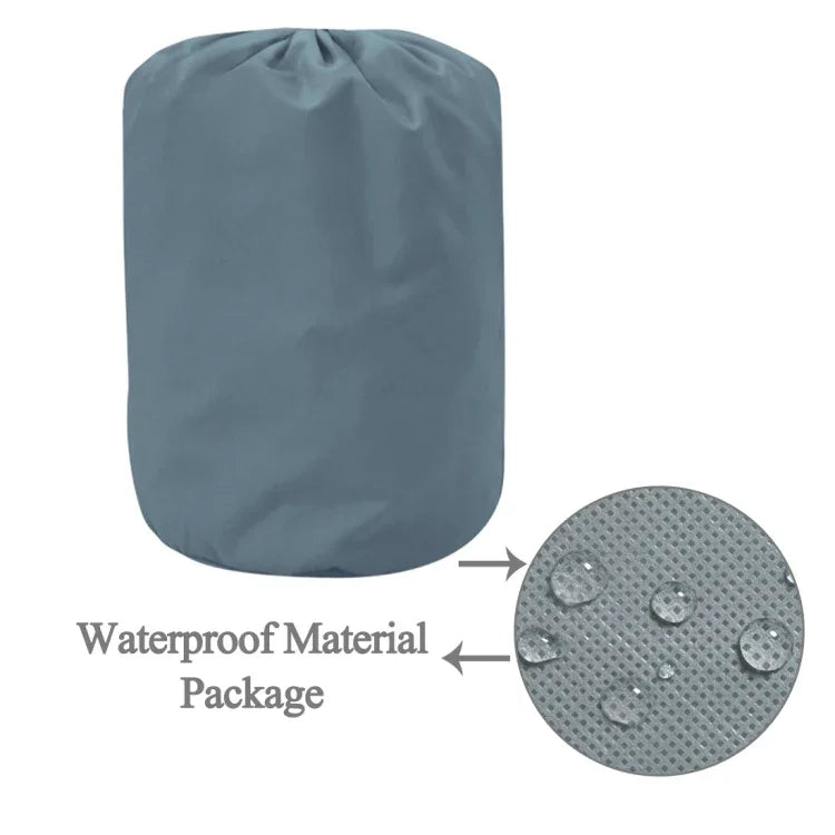 PVC防塵防曬SUV汽車罩，帶警示條，適用於長度最高4.8m(187 inch)的汽車，187inch (L)