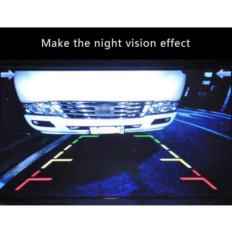 656×492 Effective Pixel HD Waterproof 4 LED Night Vision Wide Angle Car Rear View Backup Reverse Camera for Oversea Version Mazda 2/3, Mazda 2/3
