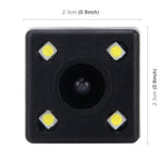 656×492 Effective Pixel HD Waterproof 4 LED Night Vision Wide Angle Car Rear View Backup Reverse Camera for Oversea Version Mazda 2/3, Mazda 2/3
