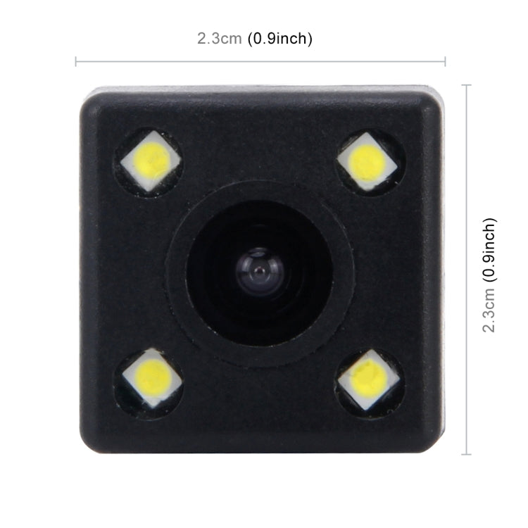 656×492 Effective Pixel HD Waterproof 4 LED Night Vision Wide Angle Car Rear View Backup Reverse Camera for Oversea Version Mazda 2/3, Mazda 2/3
