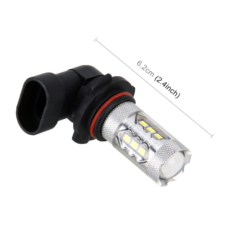 2 PCS HB4 / 9006 DC 12V 5W 250LM Auto Car Fog Lights with 16 SMD-2835 LED Bulbs (White Light), HB4 / 9006
