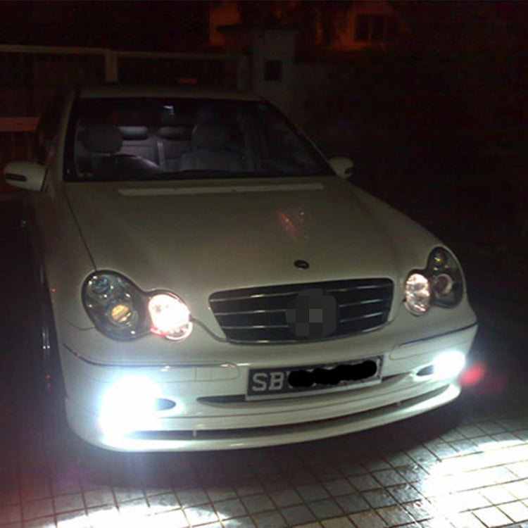 2 PCS HB4 / 9006 DC 12V 5W 250LM Auto Car Fog Lights with 16 SMD-2835 LED Bulbs (White Light), HB4 / 9006