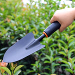 園藝工具種植挖掘長塑膠手柄鐵鏟，鏟子