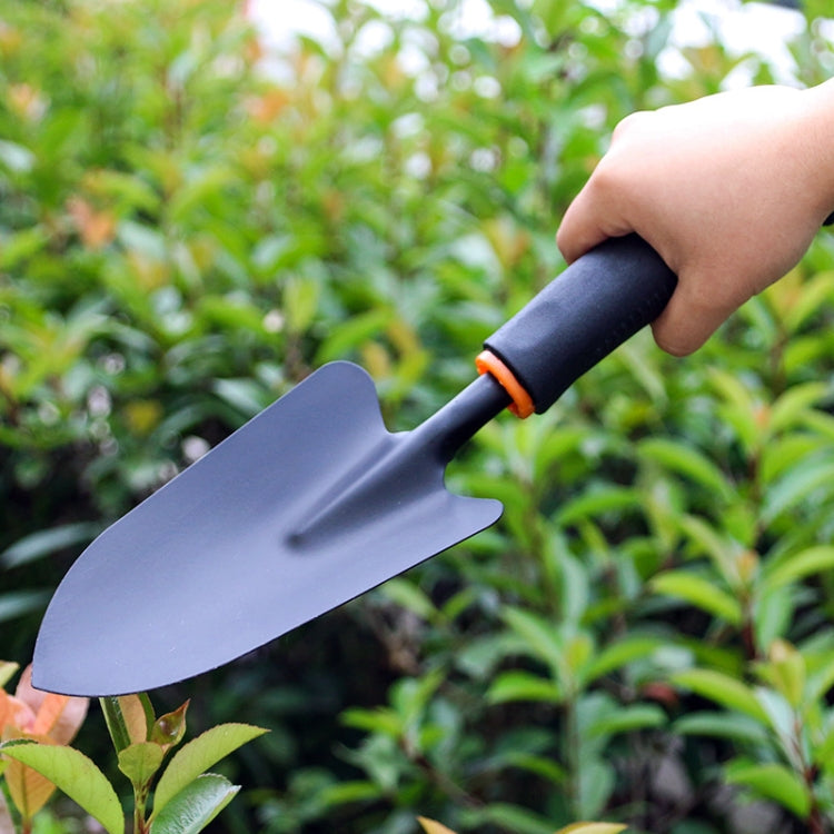 園藝工具種植挖掘長塑膠手柄鐵鏟，鏟子