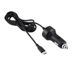 任天堂 Switch 2.4A USB-C / Type-C 旅行車用充電器，線長：2 公尺（黑色），車用充電器